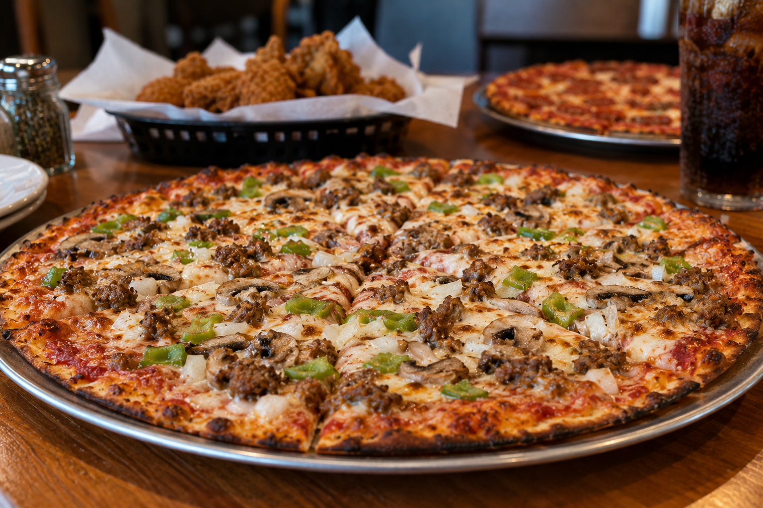 local pizza, thin crust pizza, hometown restaurant, pizza toppings, Jordan MN pizza